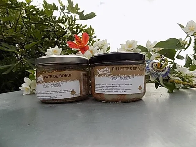 Rillette de bœuf & pâté de bœuf